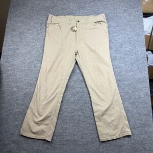 Vintage Levi's Bootcut Jeans Men's Tan Beige Pockets Classic USA Made - 40X29